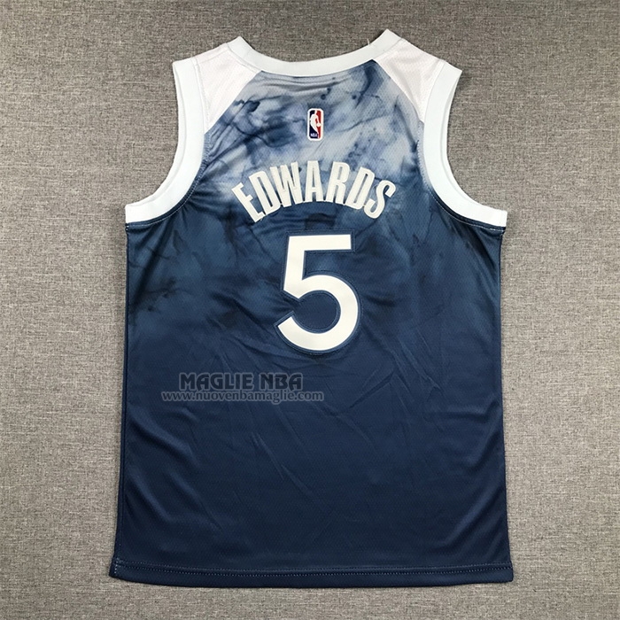 Maglia
 Anthony Edwards NO 5 Bambino
 Minnesota Timberwolves Citta
 2023-24 Blu
